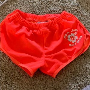Ron Jon surf shop neon pink shorts